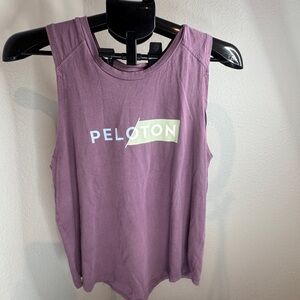 Peloton Purple Muscle Tee Sleeveless (#245)